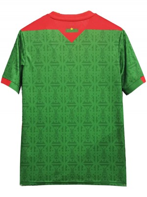 Burkina Faso home jersey soccer uniform men's first sportswear football kit green top shirt 2023-2024
